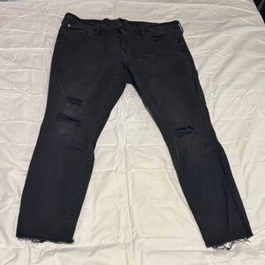 GAP Black Distressed Women's Jeggings